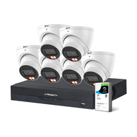 6.0MP AI Smart Dual Light CCTV Kit with 6 Cameras (2TB)