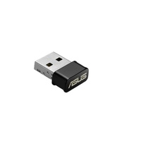 ASUS USB-AC53 Nano AC1200 Wireless Dual Band USB Wi-Fi Adapter, Support MU-MIMO and Windows 7/8/8.1/10 Operating Systems