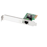 Edimax GbE PCIe Adapter Realtek RTL8168E Single Chip with Low profile Bracket