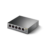 TPLink 5Port Gigabit Desktop Switch with 4Port PoE 63W 10Gbps BackboundBandwidth
