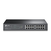 TPLink TL-SG1016PE JetStream 16Port Gigabit Rackmount Switch Support Mac Address