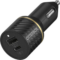 OTTERBOX 3.6x Tough Exterior Durably Designed Dual Port USB-C Fast Car Charger