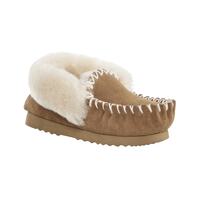 UGG Outback Premium Sheepskin Moccasin Slipper (Chestnut, Size 8M/9W US)