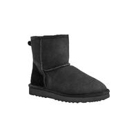 UGG Outback Premium Double Face Sheepskin Short Classic Boot (Black, Size 8M/9W US)