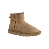 UGG Outback Premium Australian Sheepskin Zip Classic Boot (Chestnut, Size 5M/6W US)