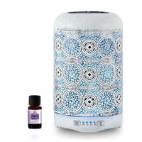 Mbeat Activiva Metal Essential Oil and Aroma Diffuser Vintage White 260ml