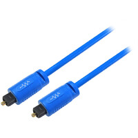 BLUSTREAM 1m Toslink Connectors with Core of Acrylic Glass Plastic Optical Fibre