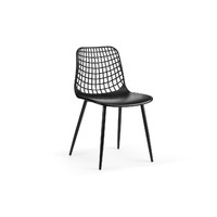 Ovela Set of 2 Leerdam Dining Chairs (Black)