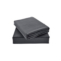 Ovela 100% Natural Bamboo Bed Sheet Set (Charcoal, King)
