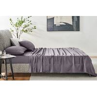 Ovela 1200TC Cotton Bed Sheet Set (Castlerock, Single)