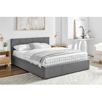 Ovela Theodore Gas Lift Bed Frame (Double Charcoal)