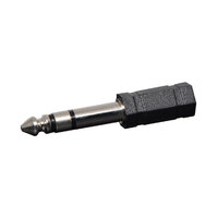 Dynalink 6.35mm Stereo Plug To 3.5mm Stereo Socket Adapter