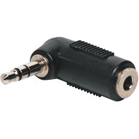 Dynalink 3.5mm Socket To Socket Right Angle Adapter
