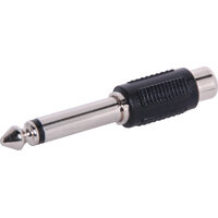 Dynalink 6.35mm Mono Plug To RCA Female Adapter