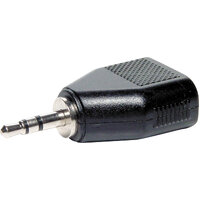 Dynalink 3.5mm Stereo Plug To 2 X 3.5mm Stereo Sockets Adapter