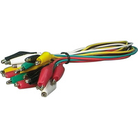 Heavy duty croc to croc jumper lead set