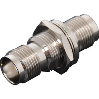 Back to Back Chassis Socket Female TNC Panel Mount Double Connector RG58