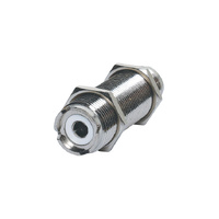 P0507 Female to Female Chassis Mount Coupler - Joiner SO239 Panel Mount