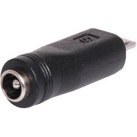 DC Power 2.1mm Socket To Micro USB A Plug Adapter