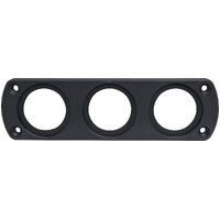 Triple Flush Panel Mount For Car Accessory Sockets