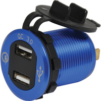  QC3.0 4.2A Dual USB Charging Socket