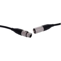 Amphenol 1m 3 Pin XLR Male To Female XLR Microphone Cable