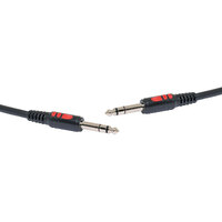 Redback 2m 6.35mm TRS To 6.35mm TRS Jack Plug Cable