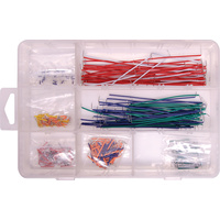 350pc Prototyping Wire Kit For Solderless Breadboards