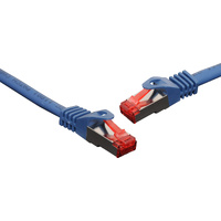 Dynalink Cat6a SSTP Ethernet Patch Cable Blue 2m P1632A