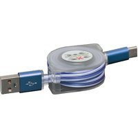 Dynalink P1894 LED USB A-C Retractable Lead