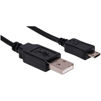 Dynalink P1895A 0.3m A Male to Micro B Male USB 2.0 Cable