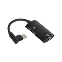 Dynalink USB Type C Headphone Audio Adaptor / Charging Cable