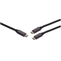 USB-C Male to Dual USB-C Male USB 3.2 PD 100W Charging Cable 1.5m