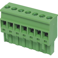 Dinkle 2ESDP-07P ROHS 7 Way 5.08mm Vert. Top Entry Pluggable Terminal Plug