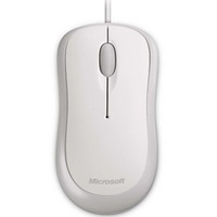 Microsoft Basic Optical USB Wired Mouse White 3 Years Warranty