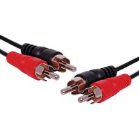Dynalink 3m Dual RCA Male To Dual RCA Male Cable