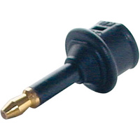 Dynalink Toslink Female to 3.5mm Digital Optical Male Audio Adapter for Mac & PC