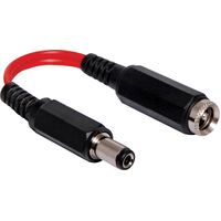 Polarity Reversing Cable 2.5mm DC Socket To 2.5mm DC Plug