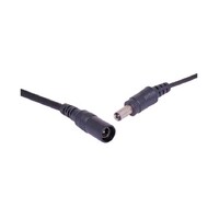 2m 2.5mm DC Plug To 2.5mm DC Socket Cable