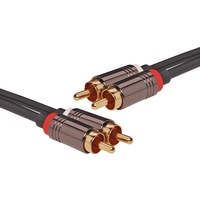 Dynalink 5m Stereo 2 RCA Male to 2 RCA Male Cable