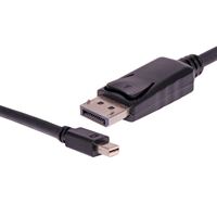 Dynalink 1.8m Mini DisplayPort Male To DisplayPort Male Cable