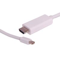 Dynalink 1.8m Mini DisplayPort Male To HDMI Male Cable