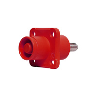 P7801 150A M8 Battery Storage Connector IP67 Protection Rating Plug 1500V DC Red