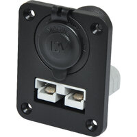 Powerhouse Panel Mount Anderson Style Connector With Car Accessory