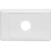Wallplate For Single D Series Connector