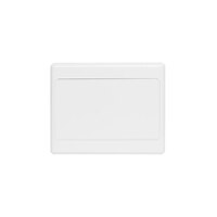 Blank Double Stylish Wall Plate Cover Dynalink AV Connection 