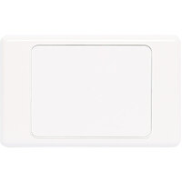 Altronics Dual Cover Blank Wallplate