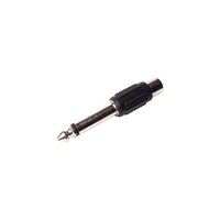 PA1532 6.3mm Mono Plug to RCA Socket Adaptor