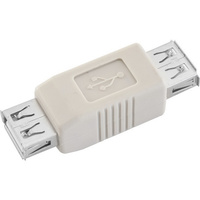 USB-A Socket To USB-A Socket Joiner / Gender Changer