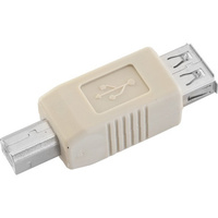 USB-A Socket To USB-B Plug Adaptor